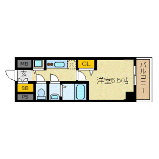 【間取り】 | エス・キュート京町堀