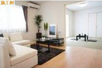 藤沢市大庭新築戸建て　B号棟の居間・リビング|施工例