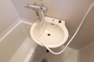 洗面台付き
