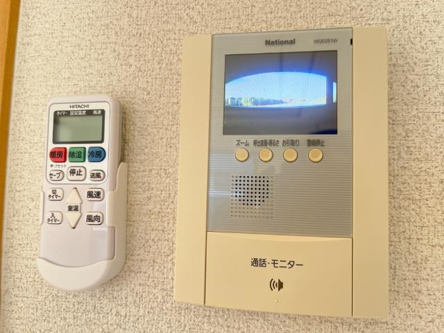 オレンジビレッジの内装|カメラ付インターホン