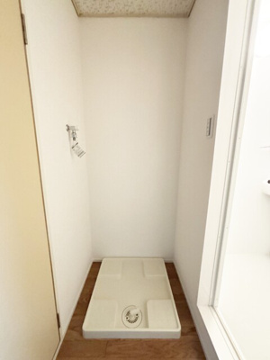 室内洗濯機置き場