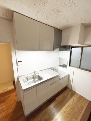 ガスコンロ設置可のキッチン