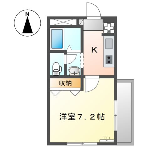 ライラックの間取り