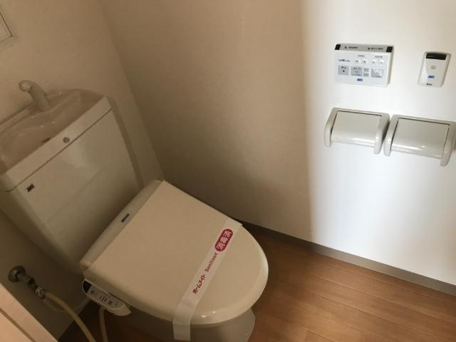 ＷｅｌｃｏｍｅⅢＡ棟のトイレ|トイレ