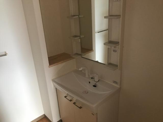 ＷｅｌｃｏｍｅⅢＡ棟の洗面所|洗面