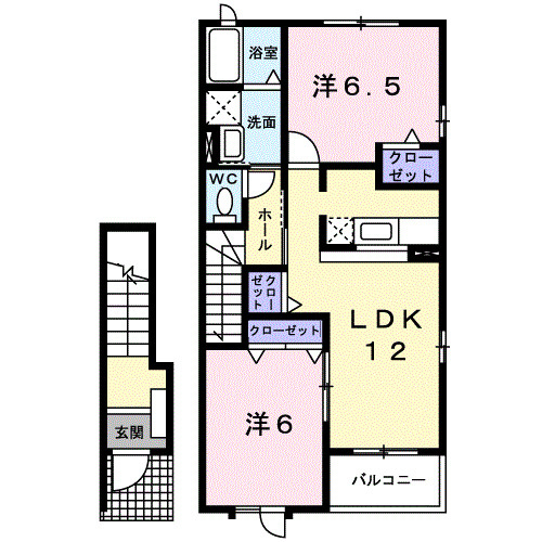 サン草薙の間取り