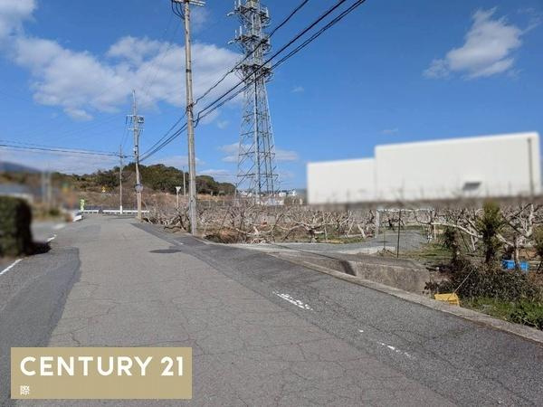 かつらぎ町妙寺　土地の前面道路含む現地写真