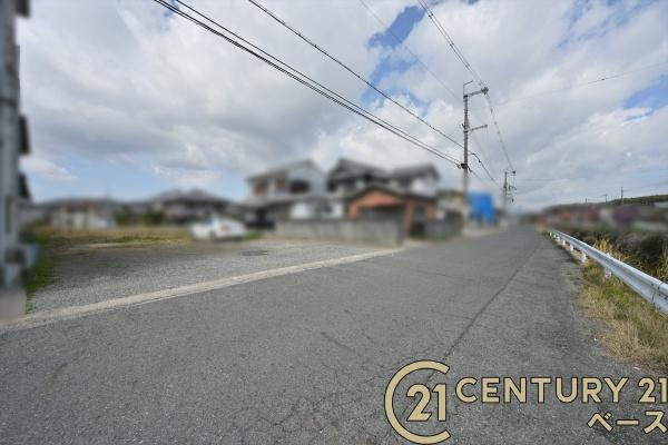 香芝市上中　建築条件なし土地の前面道路含む現地写真|■現地撮影写真■落ち着いた雰囲気の閑静な住宅地内です！