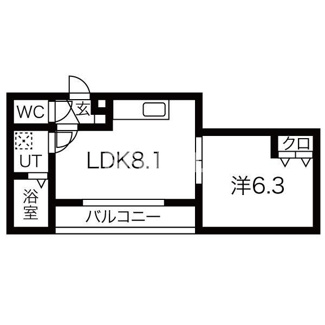 【間取り】 | 【仲介手数料0円】Mirei烏丸五条
