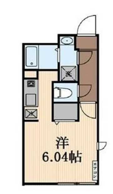 MODULOR若林　駅近　礼金0　角部屋の間取り