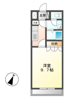 【間取り】 | サニーサイド神立