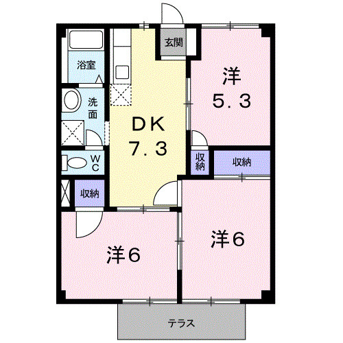 【間取り】 | アーバンハウスⅡ