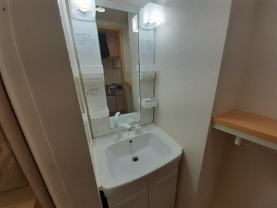 【洗面所】 | ミルトプラッツⅡ | 脱衣スペースもあります