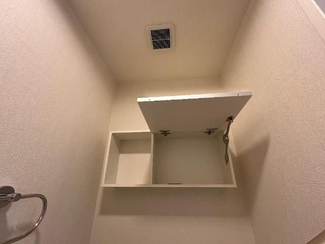 仮）太宰府市高雄新築アパートの収納|トイレ収納（イメージ）