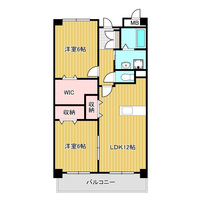 コントレイルの間取り