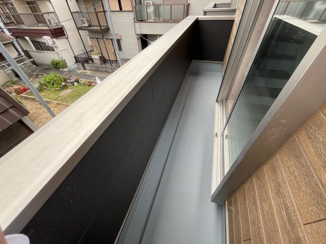 今津山中町戸建のバルコニー