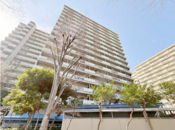 サンシティＪ棟の外観