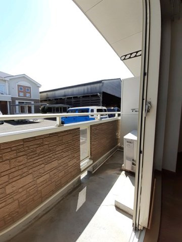 グレースコート　Ａのバルコニー