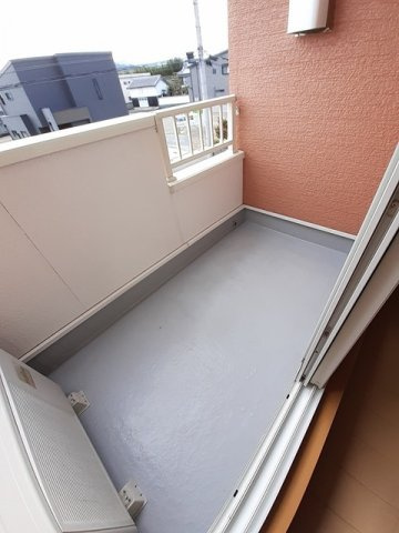 プラシード本浦　Ａのバルコニー