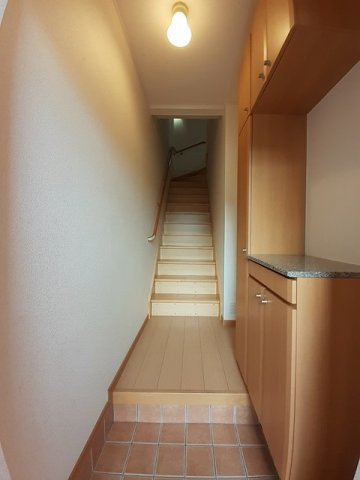 プラシード本浦　Ａの玄関