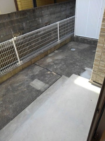 プリムローズ　南浜Ｂのバルコニー