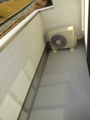 カーサ八万　Ⅱのバルコニー