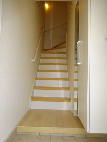 カーサ八万　Ⅱの玄関