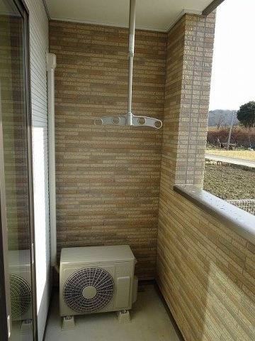 カーサ八万　Ⅰのバルコニー