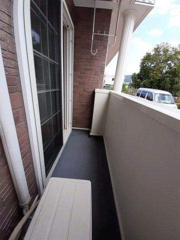 パピヨンのバルコニー