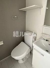 北区豊島３丁目の賃貸マンションのトイレ