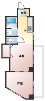 【間取り】 | パールハイツ森川