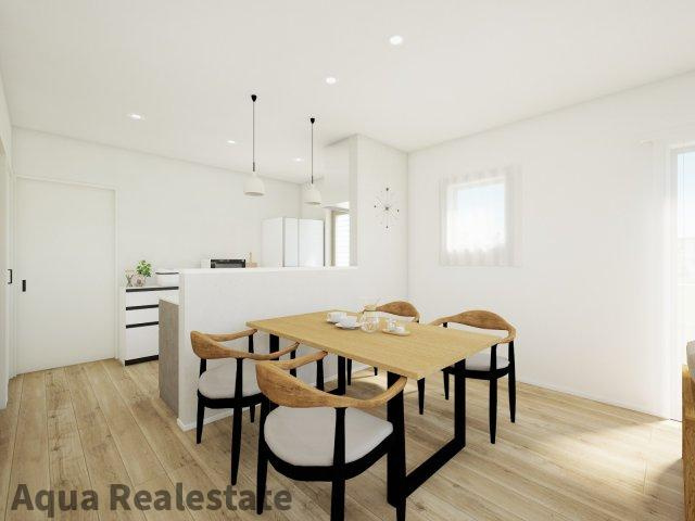 丸亀市飯野町西分の新築一戸建の居間・リビング|居間です