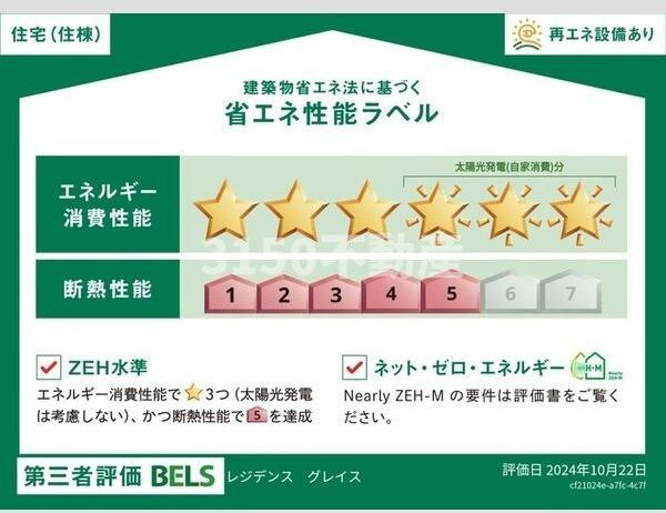 レジデンス　グレイスの省エネ性能ラベル