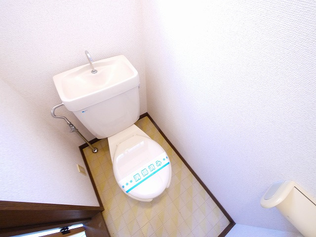 サンライズ三笠Ⅰのトイレ|シンプルで使いやすいトイレです