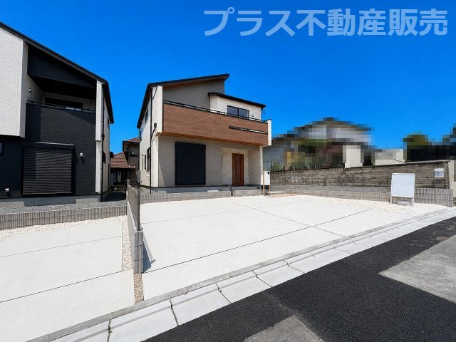 【外観】 | 福岡市東区美和台5丁目1期　2号棟（全2棟）【仲介手数料無料・0円】 | 現地写真。同じ物件を見るなら、プラス不動産販売にお任せ下さい。