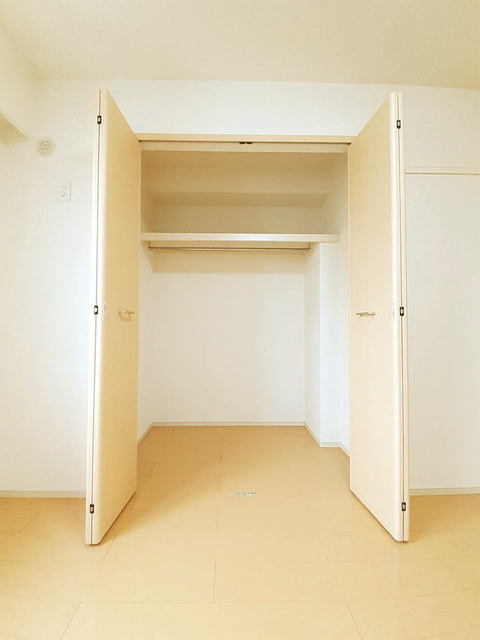 熊本市中央区本荘町のアパートの収納
