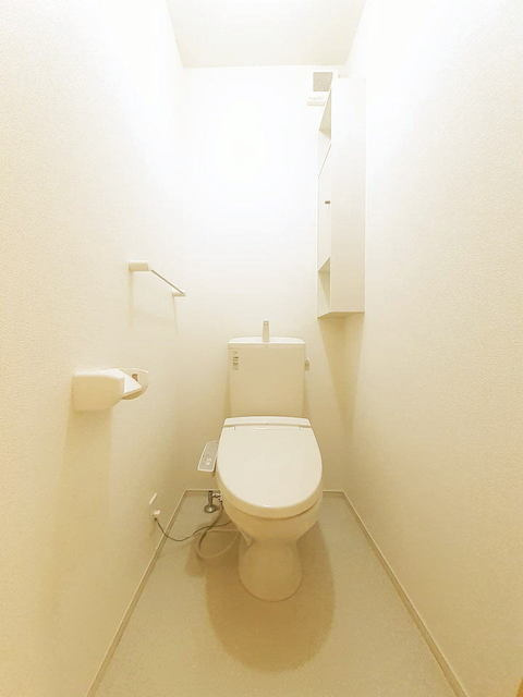 熊本市中央区本荘町のアパートのトイレ