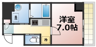 【間取り】 | ArtizA森ノ宮D.C　仲介手数料無料