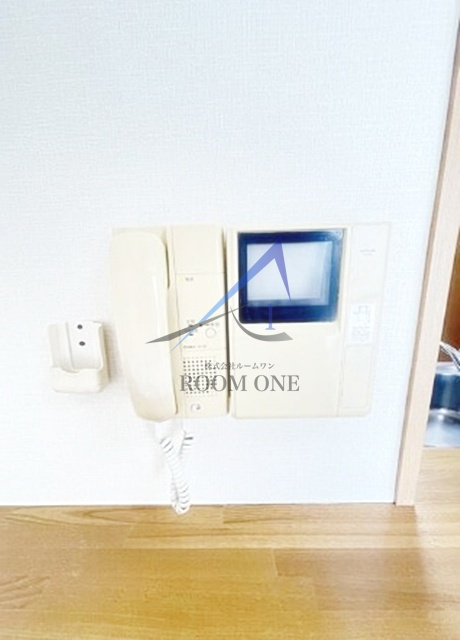 グランヴァン大井町Ⅱのセキュリティ|モニター付きインターフォンです。