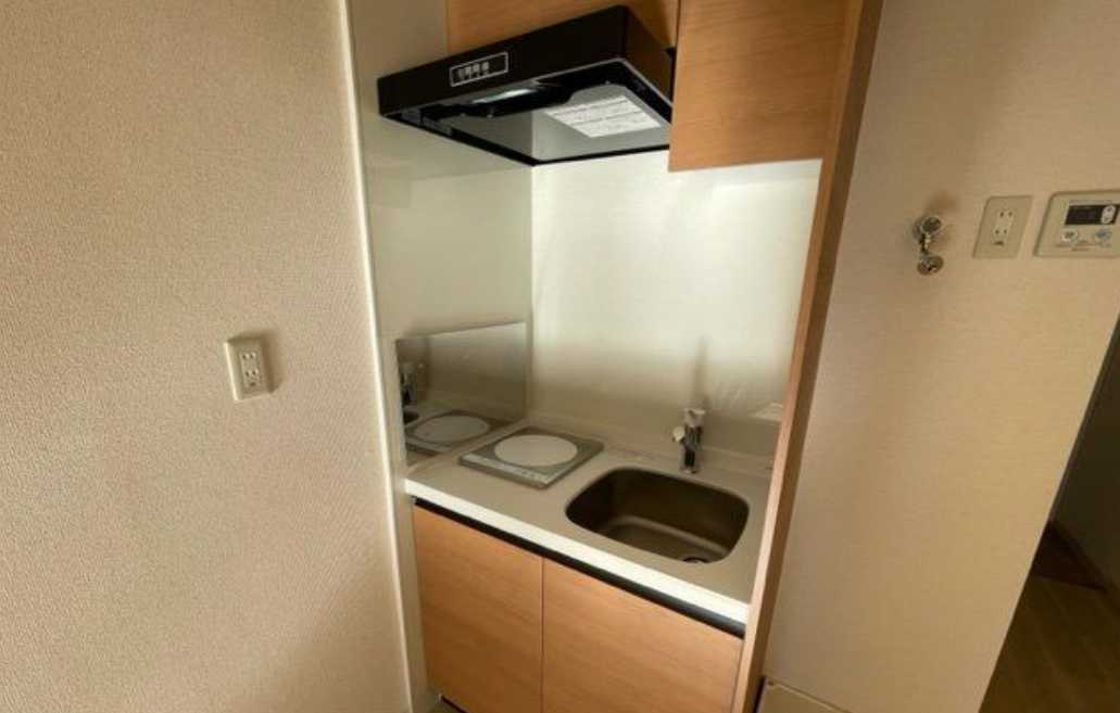 エクセル駒沢　駅近　南西角部屋　宅配BOXのキッチン