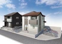 ハートフルタウン沼山津３丁目 Ａ号棟の完成予想図