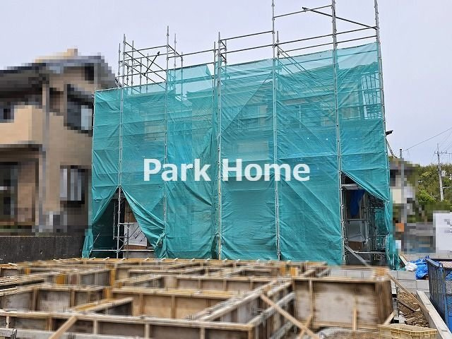 南国市緑ヶ丘3丁目-2期2棟- 新築戸建ての外観|2号地　2026.4月：建築中