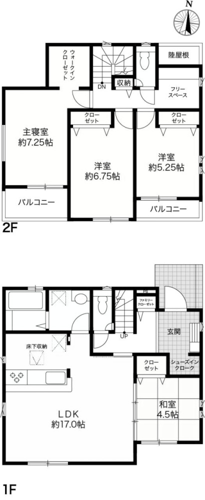 南国市緑ヶ丘3丁目-2期2棟- 新築戸建ての外観|2026.3月　（全4区画）