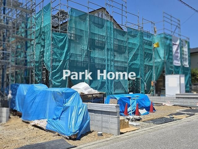 南国市緑ヶ丘3丁目-2期2棟- 新築戸建ての外観|2号地　2026.5月：建築中