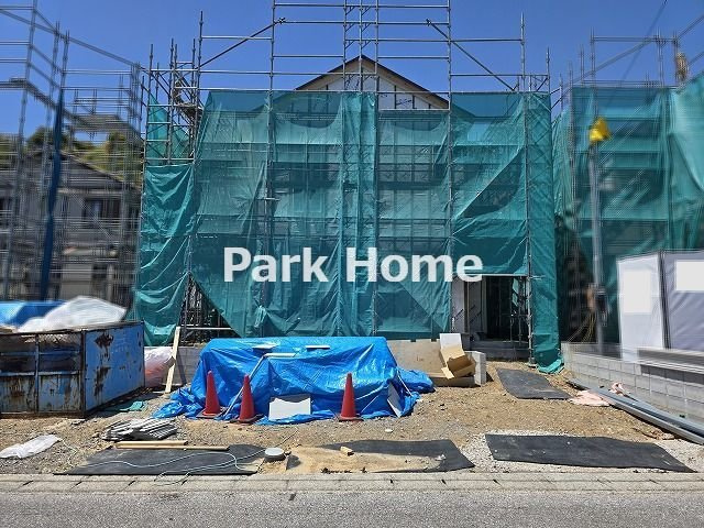 南国市緑ヶ丘3丁目-2期2棟- 新築戸建ての外観|2号地　2026.5月：建築中