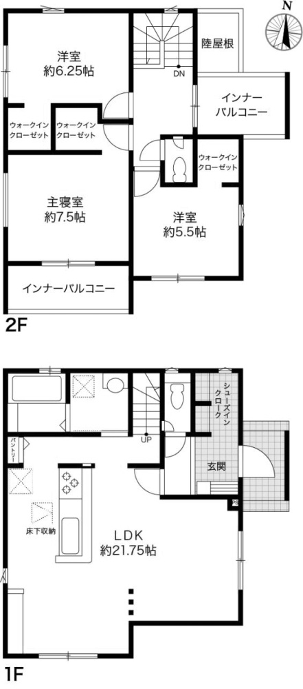 南国市緑ヶ丘3丁目-2期3棟- 新築戸建ての区画図|3号棟
