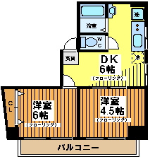 【間取り】 | ハイツ笹塚