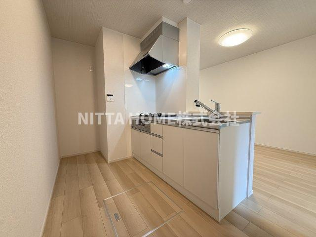 クレール丹波Ⅰのキッチン|シンプルで空きのこないキッチン☆