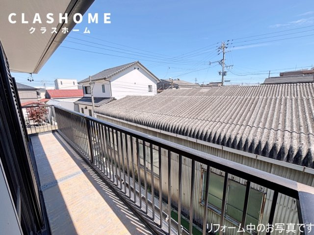 碧南市松江町貸家　　刈谷市近郊の賃貸はクラスホーム刈谷店のバルコニー