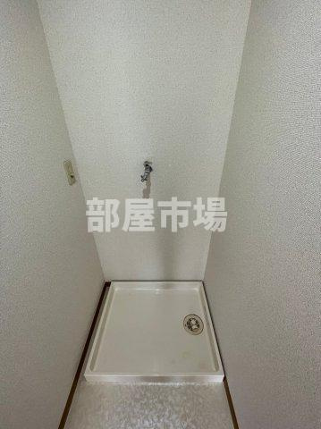山田マンションの設備|洗濯機置場
